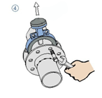 進口對夾蝶閥安裝圖4